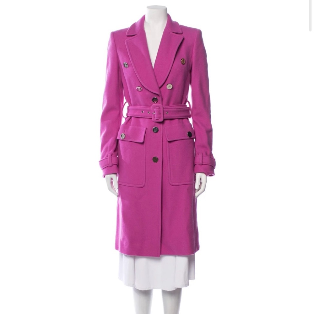 Virgin Wool Trench Coat
